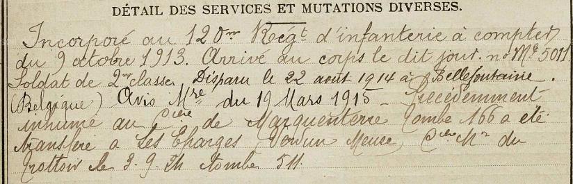 registre CORNU Emile AD SOMME