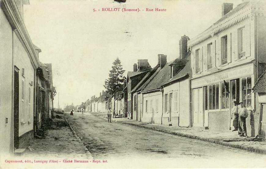 Rue du Tournant jusque mars 1918