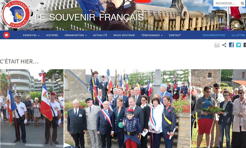 Souvenir Français Lettre Nationale