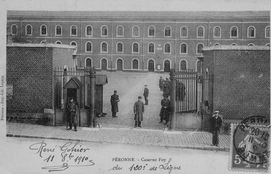 caserne foy à peronne